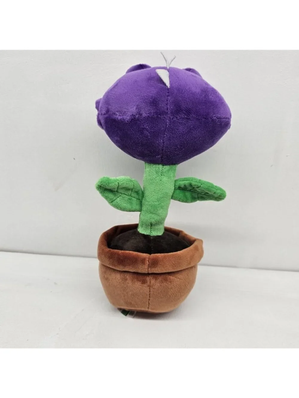 Monuva Plant Monsters PVZ Chomper Plush Purple Venus Flytrap Pot Toy 10